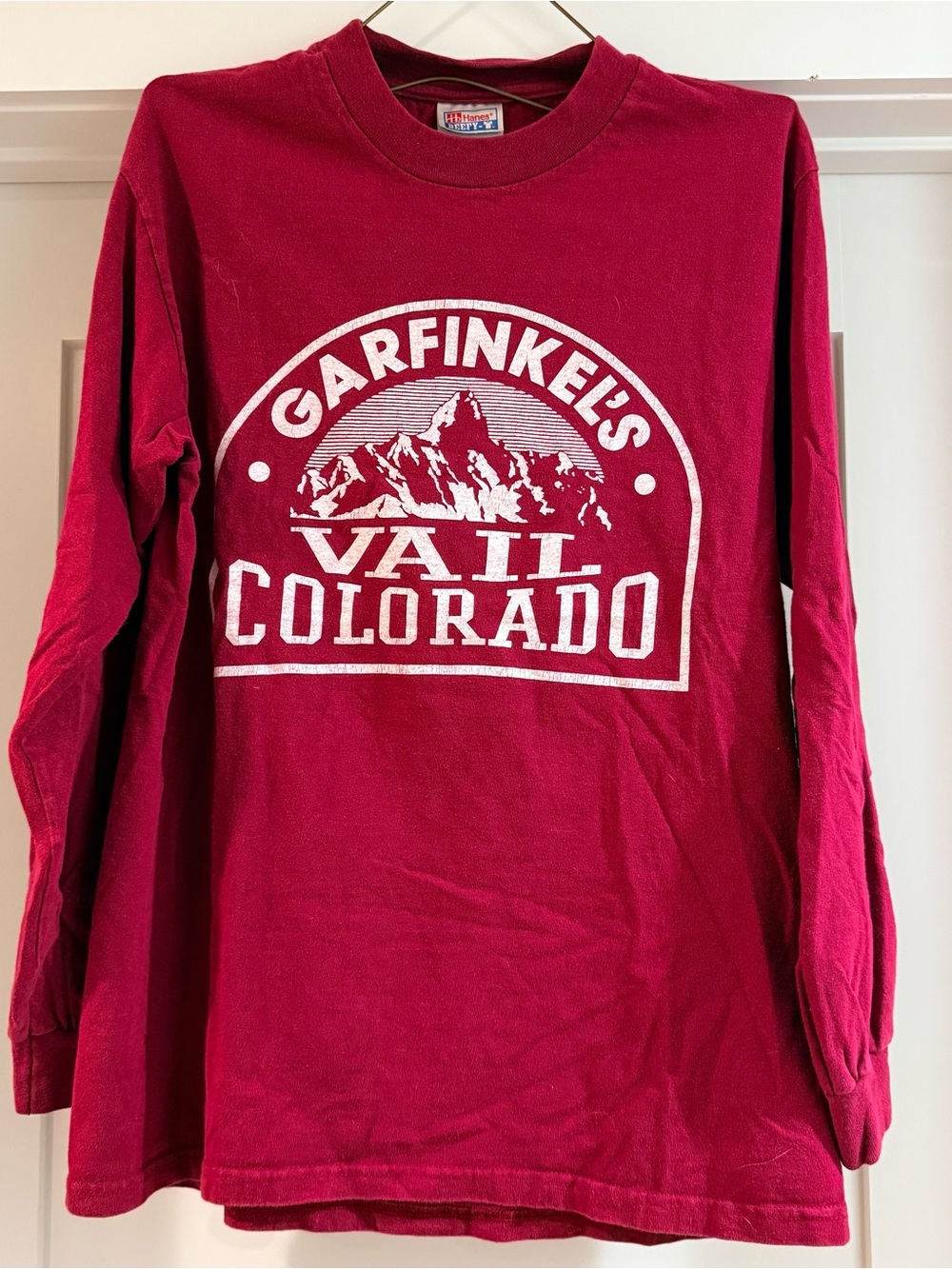 Vintage Vail Colorado Hanes Long Sleeve